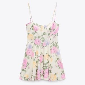 Floral Corset Dress Zara - Worn Once